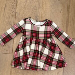 Hanna Andersson Plaid Long Sleeve Kids Dress